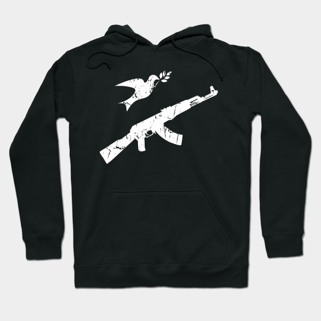 War and Peace Hoodie by cartogram